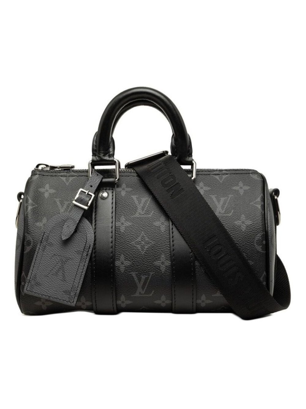 Louis Vuitton Monogram Eclipse Reverse Keepall Bandouliere 25 2-Way Shoulder Bag